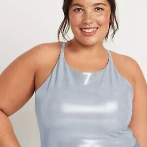 Old Navy Active Matched Set Silver Shine Size 4X